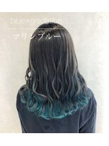 キール 吉祥寺(KIR)&nbsp;プラチナシルバー、ホワイトブリーチ、グラデーション、エクステ