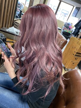 ヘアメイク 健(Hair Make Ken) 秋冬に映えるピンクカラー