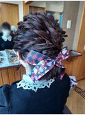 ルーズシニョンアップ♪