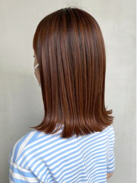 アイティーバイアルバム 下北沢店(IT by ALBUM) レッドブラウン_グレージュカラーシルキーベージュ_ba340912