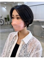 レテ(LETE)&nbsp;黒髪ハンサムショート