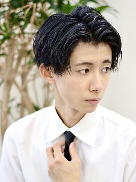 ロビー(LOBBY) 『LOBBY』　ビジネススタイル×センターパート