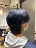 メンズウルフ×ネイビー　　《谷　昂将》