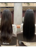 髪質改善カラー