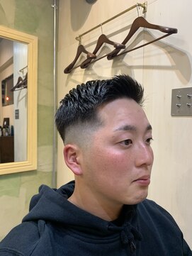 グレースマンカフェ(GRACE MAN CAFE) 【ビジネスマンにお勧め】アップバング！バーバースタイル！