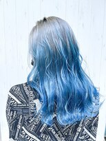 リコラックスビー(LICO LUXBE)&nbsp;ホワイトアッシュ＿ombreブルー