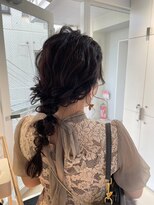【川辺晴加】パーティーヘアセット<原宿>