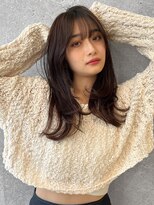 アース 三軒茶屋店(HAIR&MAKE EARTH) 三軒茶屋_レディース_ロング_コテ巻き_パーマ_ブラウン_大人_