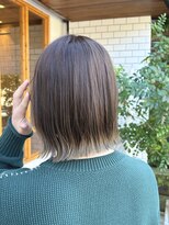 ノエル(noele)&nbsp;切りっぱなし×裾グラデーション