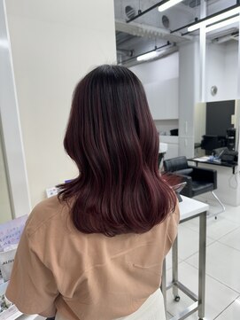 アライブ ハラジュク(ALIVE harajuku) グラデーションカラーバレイヤージュインナーカラー　ryota