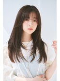 艶髪ロングローレイヤーストレート