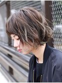 アンブレラカラー/こなれミディ/イメチェン/ウェーブパーマ