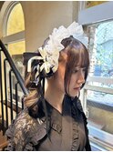 お祭りヘアセット