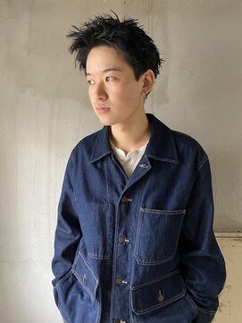 ロイジー(roijir) スパイキーショート×黒髪