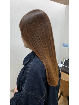 松本平太郎美容室 大宮店 イノアカラー×レッドオレンジ