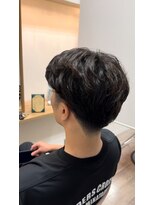 ヘアーサロン ベレッザ(hair salon belleza) メンズセンターパートパーマ