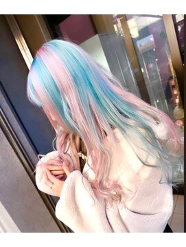 ミーナ バイ ワンズ 町田(mina by one's kyougoku) 10代20代ladies☆エアリーロング/ピンクブラウン/アッシュ