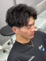 ゼストプール(ZEST POOL)&nbsp;スパイキーショートニュアンスパーマ髪質改善縮毛矯正吉祥寺