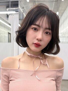 アイヴィ 表参道(IVY) 大人っぽく垢抜け韓国ボブ タンバルモリ【肥田亜沙美】