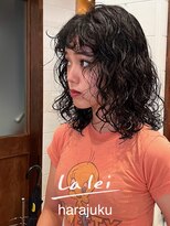 ラレイ ハラジュク(Lalei harajuku)&nbsp;原宿スパイラルパーマミディアムパーマ原宿パーマ10代20代30代