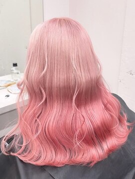 ベレーザ 渋谷(BELEZA) 12840韓国ニュアンスカラーブリーチデザインレイヤーハイトーン