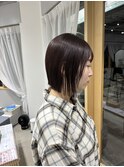 切りっぱなしボブ