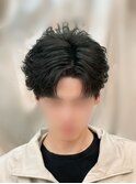 ニュアンスパーマ センターパート