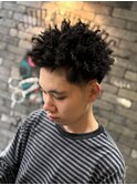 スパイキーアフロ