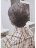 白髪染め白髪ぼかし大人ショートボブ大人かわいい30代40代50代