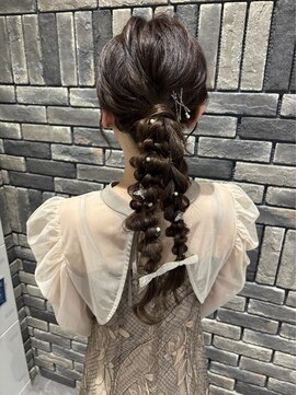 トキオ(TOKIO 2021) TOKIO 編み下ろし ヘアセット