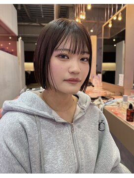 ウィクシーミミ 栄矢場町店(wixy mimi) 切りっぱなしボブ