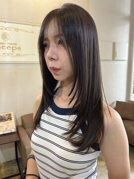 ヘアールーム シープス(hair room sheeps) レイヤー/ブラウンベージュ