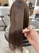 フリーラ 横浜(freera)&nbsp;髪質改善サラサラプレミアム大人ガーリー韓国ロングAライン横浜