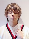 ショートウルフメッシュ confidence -MEN'S HAIR-