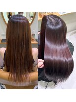 ゴカンムード(Gokan mood) 髪質改善縮毛矯正ハイライトダブルカラーショートカット30代40代