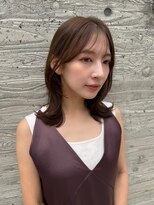 ロンドプランタン 恵比寿(Lond Printemps) オリーブグレー/グランマッシュ/ココアベージュ/レイヤーカット