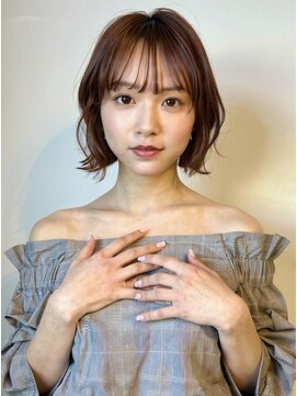 レセ 南柏店(Laissez) 王道モテボブ/くせうねり/顔まわり/小顔カット/韓ドル風/ツヤ髪