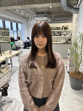 ローレンジウ(LOREN JU) ハッシュカット/小顔/ココアベージュ/オリーブグレー/名駅名古屋