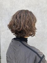 マル ニシノミヤ(MAR.co) ショートパーマ
