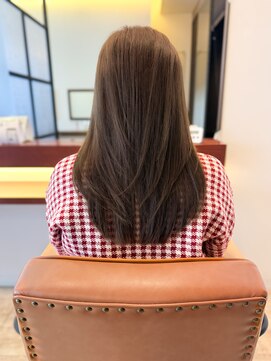 マーリャヘアー(mallia hair) レイヤースタイルレイヤーカットロングレイヤー小顔スタイル