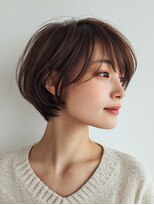ロディーナコク 大口 新子安(rodina.coc)&nbsp;ピンクベージュ/アンブレラカラー/クールショート/前髪/大口子安
