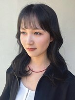 ヴィンス(vince) くびれ巻き/内巻きくびれ巻き/韓国/暗髪