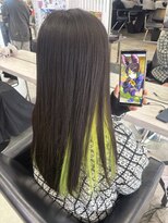 トーキョー オタクヘアー(TOKYO OTAKU HAIR) 原神 推しカラー インナーカラー ブリーチ2回