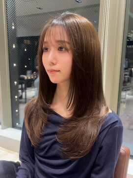 アフロート ギンザ(AFLOAT GINZA) ロングスタイル×レイヤーカット×薄め前髪