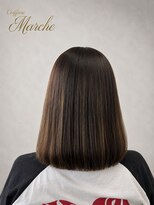 美容室 マルシェ 【岡谷市イルフプラザ1F/美容室マルシェ】_髪質改善ストレート