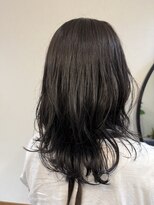 コトナリヘアー(Kotonari hair)&nbsp;赤みを抑えた透明感カラー｜艶ロング