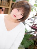 *+COVER HAIR+*…自然体の魅力♪万能ショートボブa