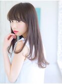 髪質改善☆フォギーベージュイメチェン小顔ストレート【新宿】