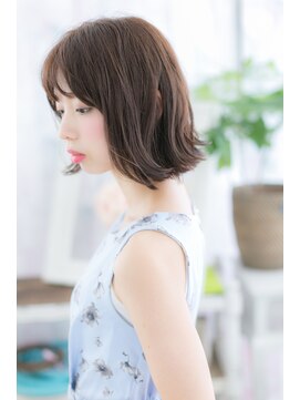ヘアアンドビューティー ミック(Hair & Beauty miq) 外ハネカジュアル♪切りっぱなしボブa