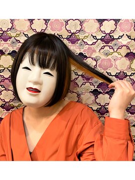 コマ(coma) 【coma中野】ミニボブ_外ハネボブアッシュブラウンネオウルフ